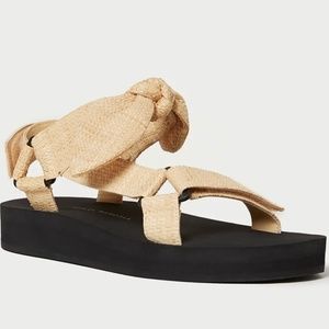 Loeffler Randall Maisie Natural Sport Sandal size 8.5